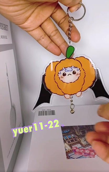 Custom Acrylic Double Layer Spinning Fridge Magnets