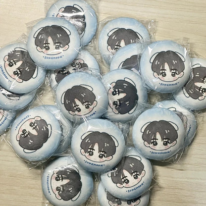 Custom Plush Button Pins