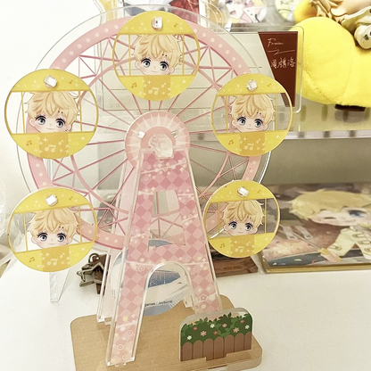 Custom Clear Ferris Wheel Standee