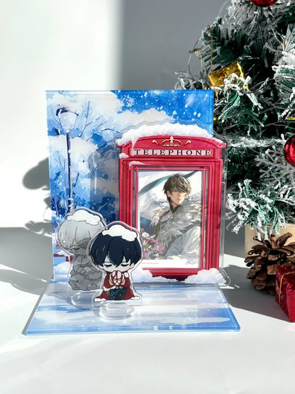 Custom Multi Layered Clear Acrylic Standees