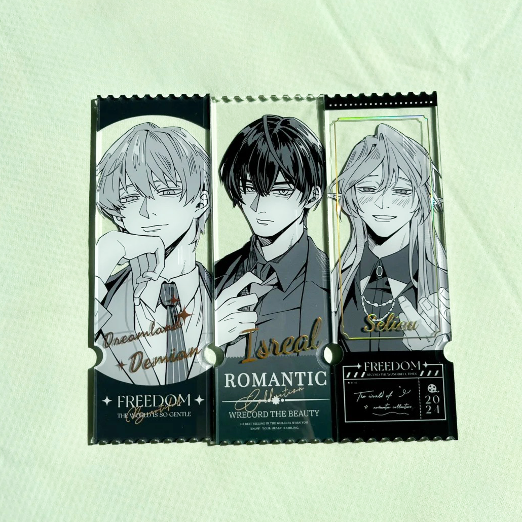 Custom Acrylic Commemorative Ticket
