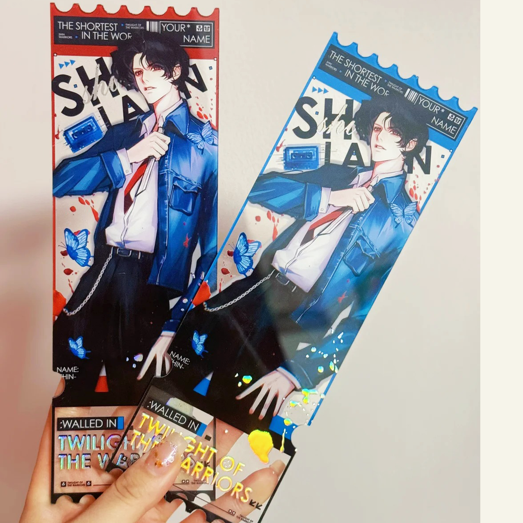 Custom Acrylic Commemorative Ticket