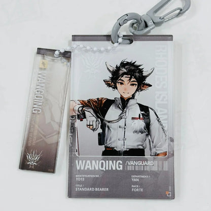 Custom Acrylic Work Card