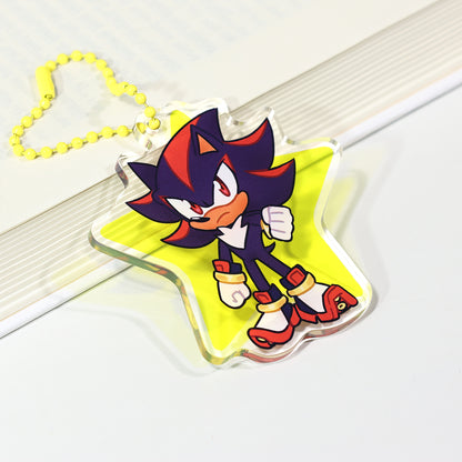 Shadow The Hedgehog Keychain